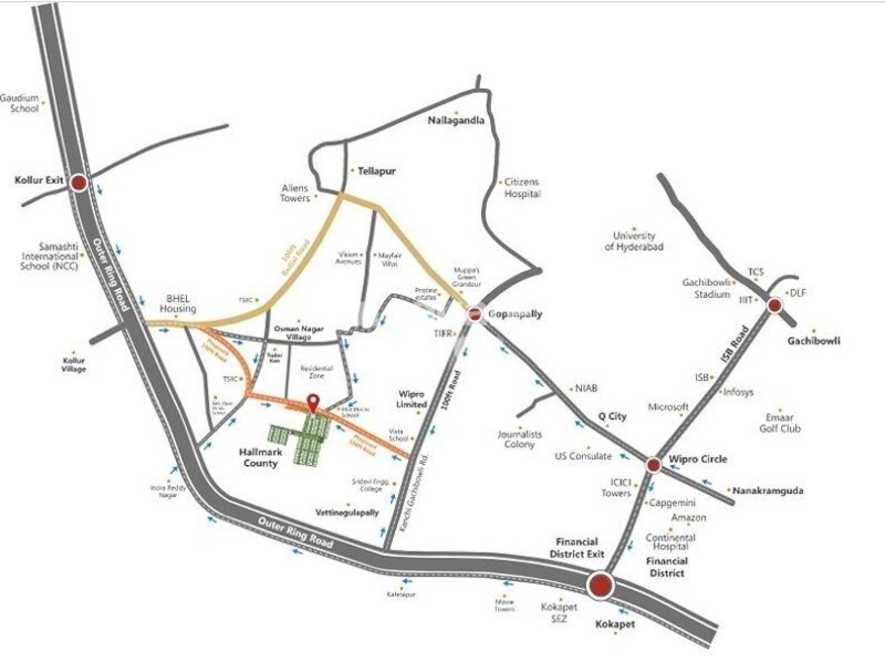 Hallmark County Location Image