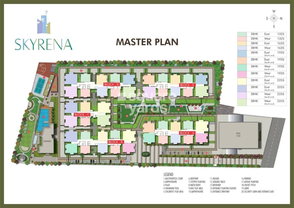 Hallmark Skyrena Master Plan Image
