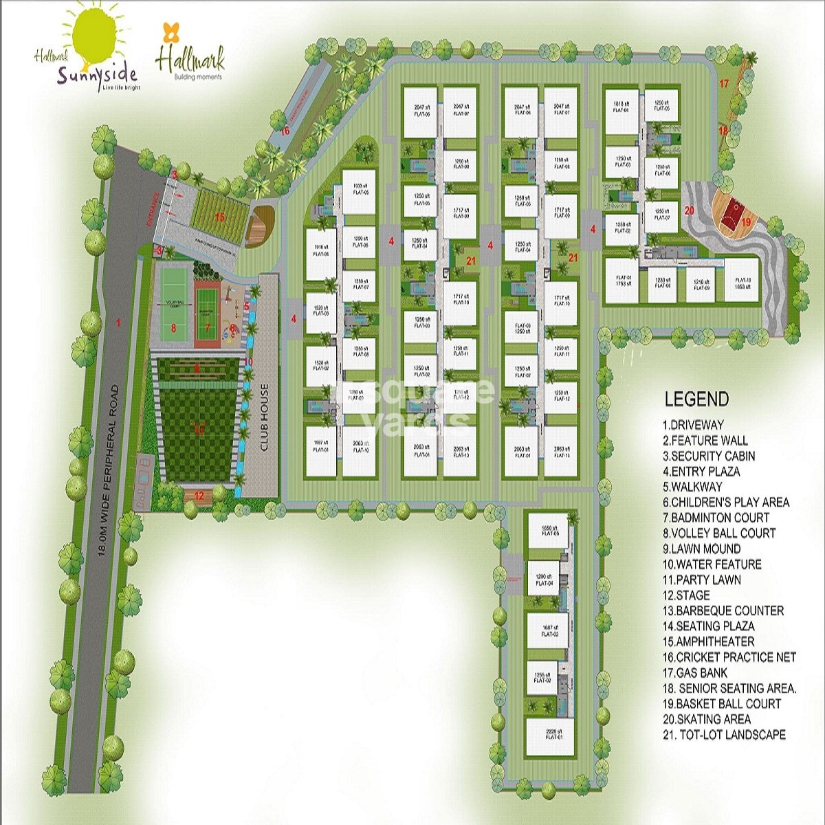 Hallmark Sunnyside Master Plan 1