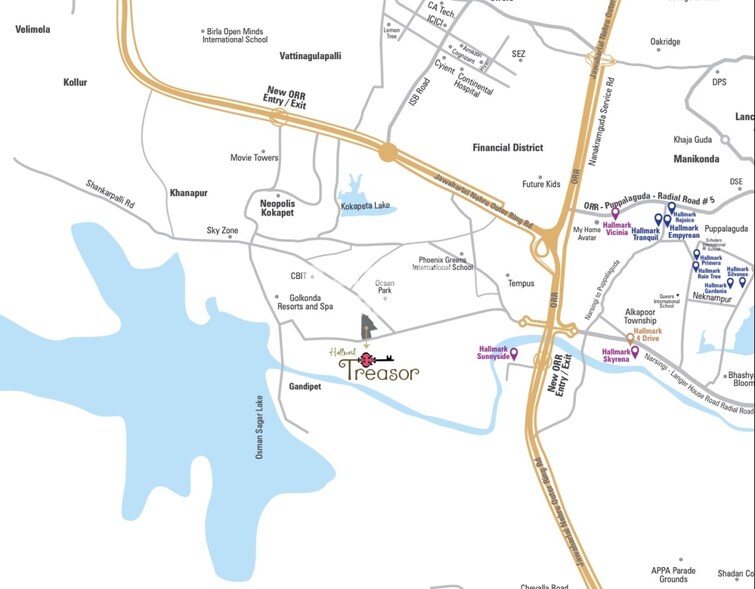 Hallmark Treasor Location Image