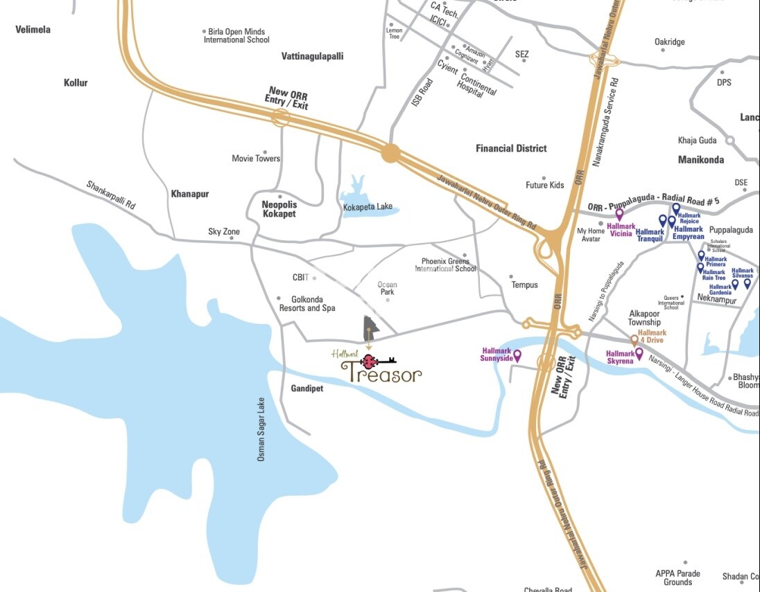 Hallmark Treasor Location Image