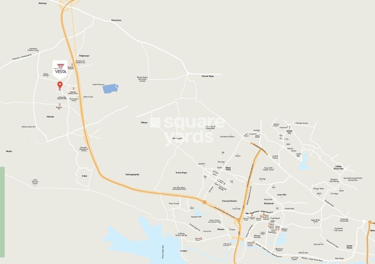 Hallmark Vesta Location Image