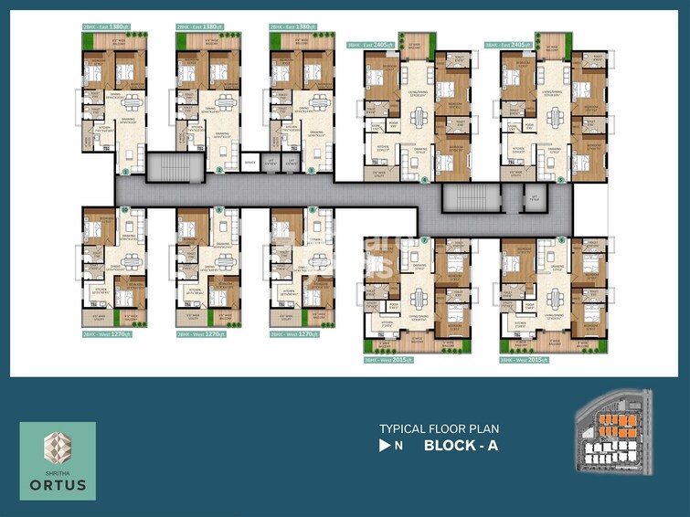 Haneesh Shritha Ortus Floor Plans 2
