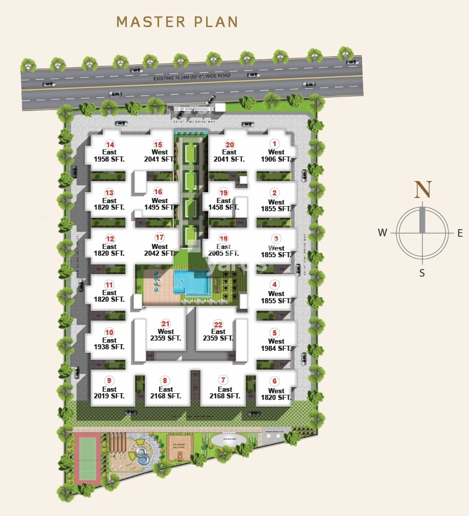 Hariharas Sri Sai Viradhya Master Plan Image
