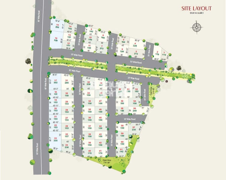 Harini Duplex Villas Master Plan Image