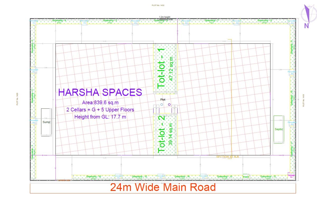Harsha S Navya Kala Skies Master Plan Image
