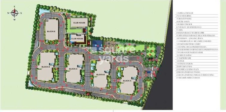 Harsha Sky High Master Plan Image