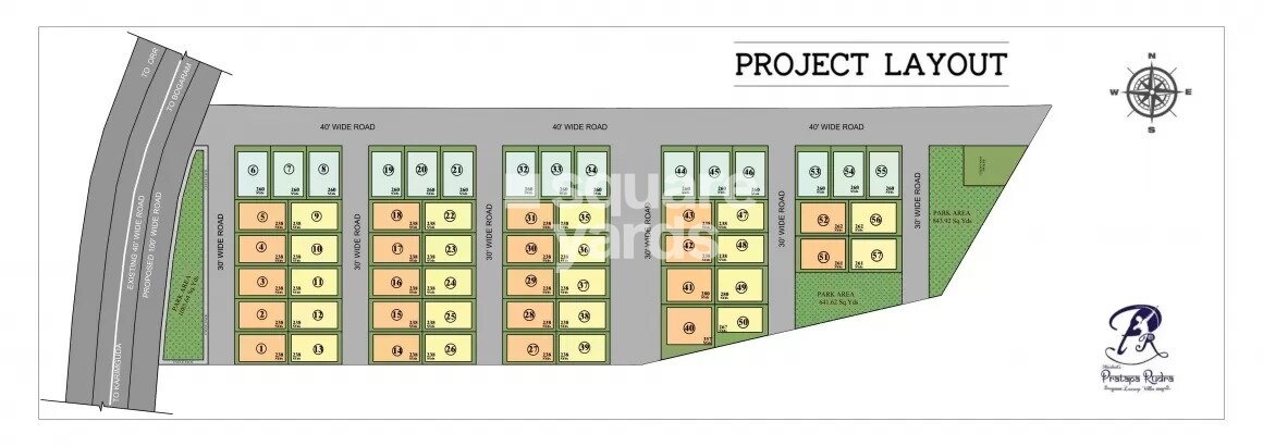Helix Pratapa Rudra Luxury Villas Master Plan 1