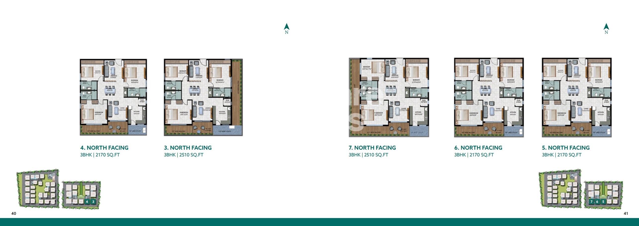 Hirize Elysia Floor Plans 1