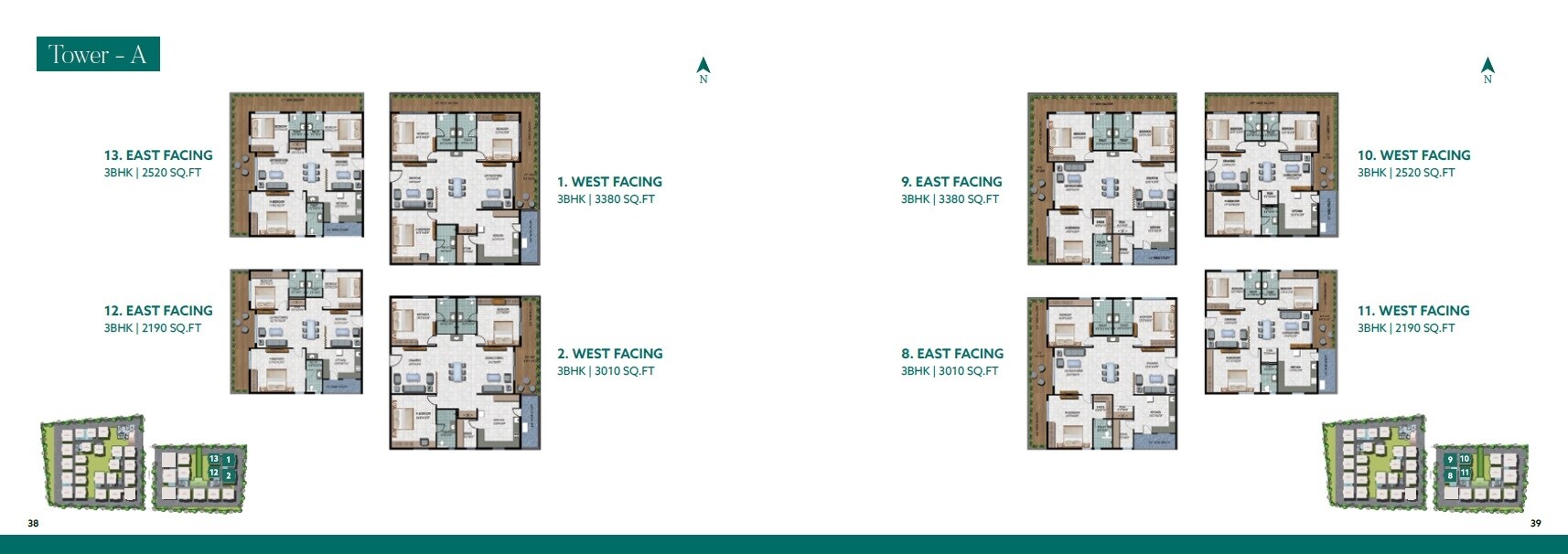 Hirize Elysia Floor Plans 2