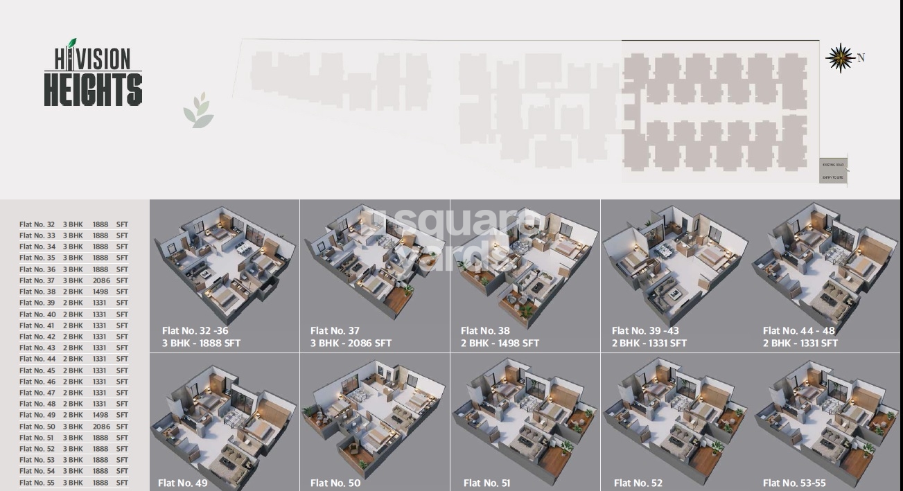 Hivision Heights Floor Plans