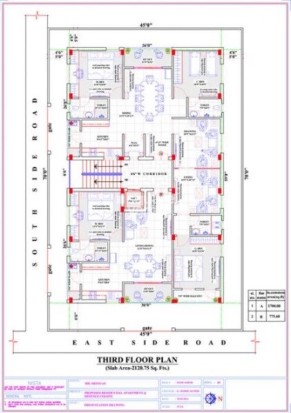 Home Line Lakshmi Annapurna Residency Master Plan 1