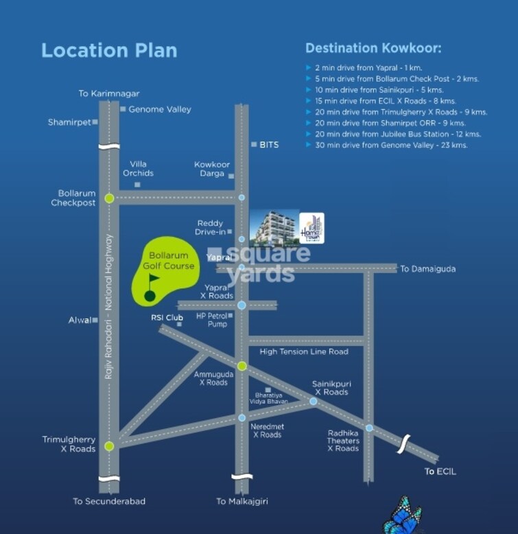 Home Town Heights Location Image