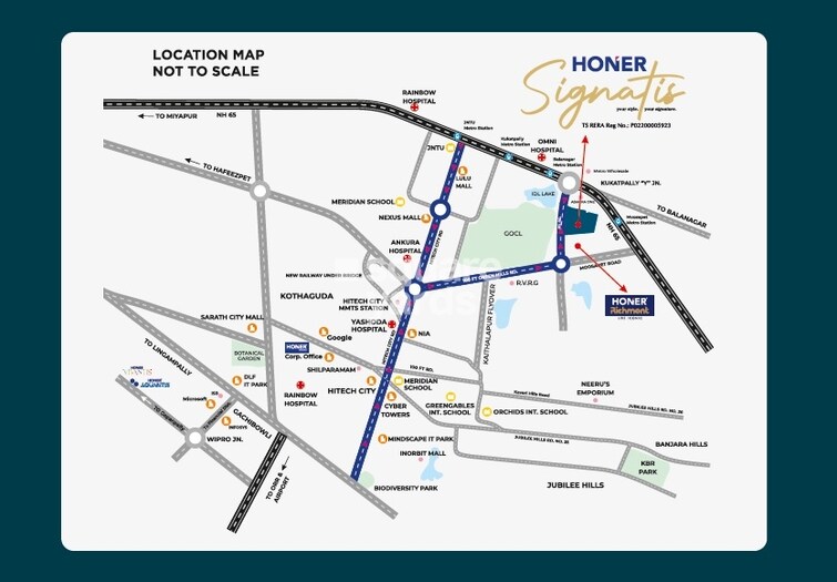 Honer Signatis Location Image