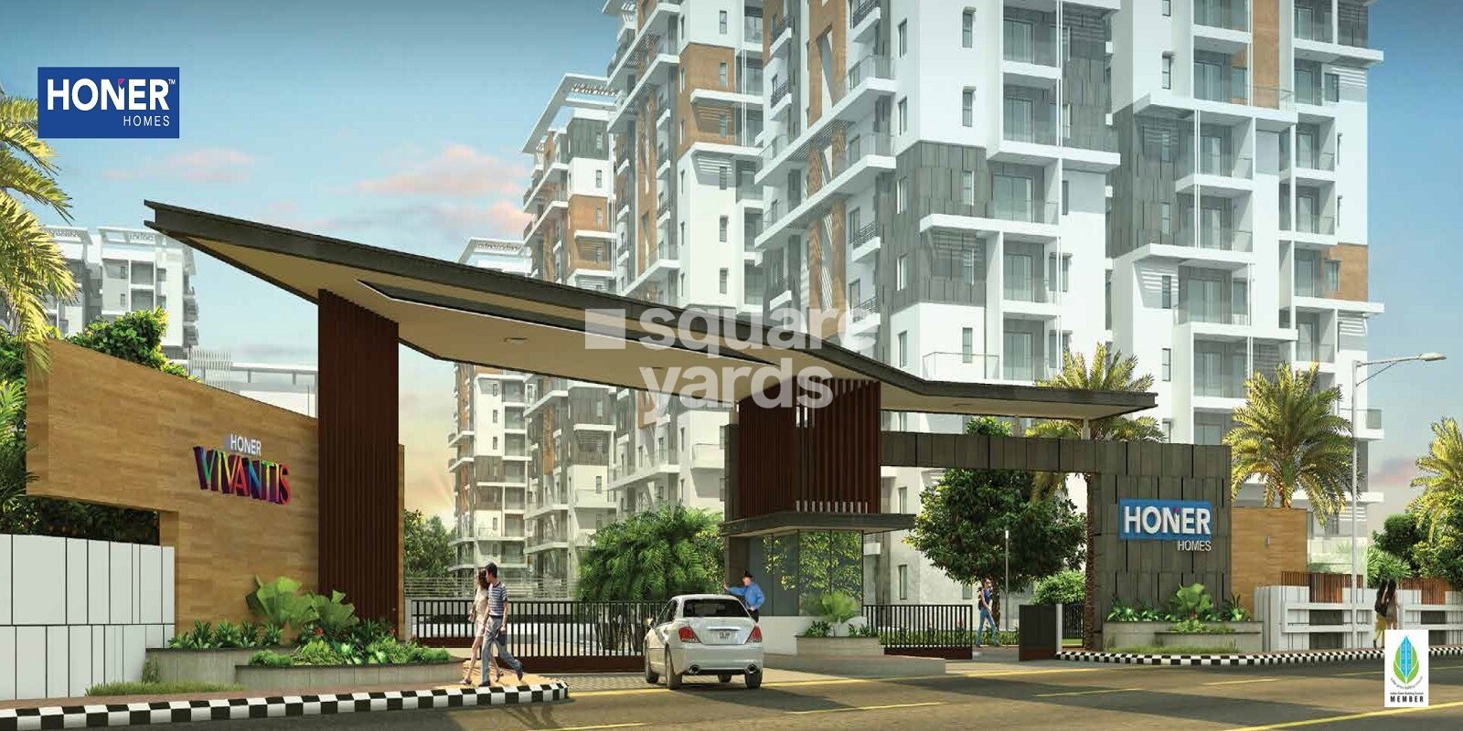 Honer Vivantis Entrance View