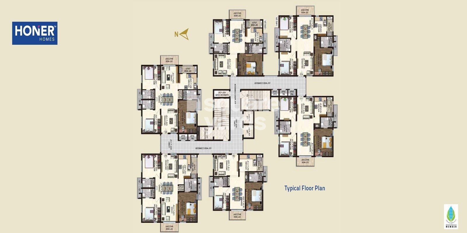 Honer Vivantis Floor Plans