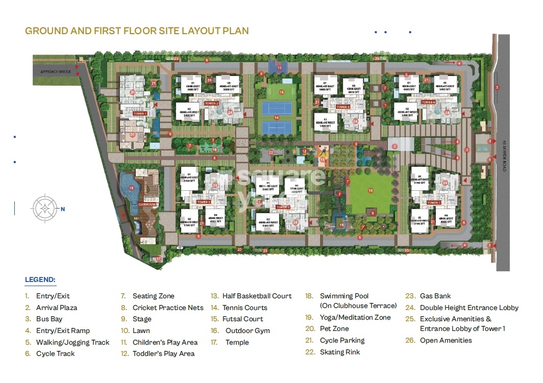 Hyma Grava Residencies Master Plan Image