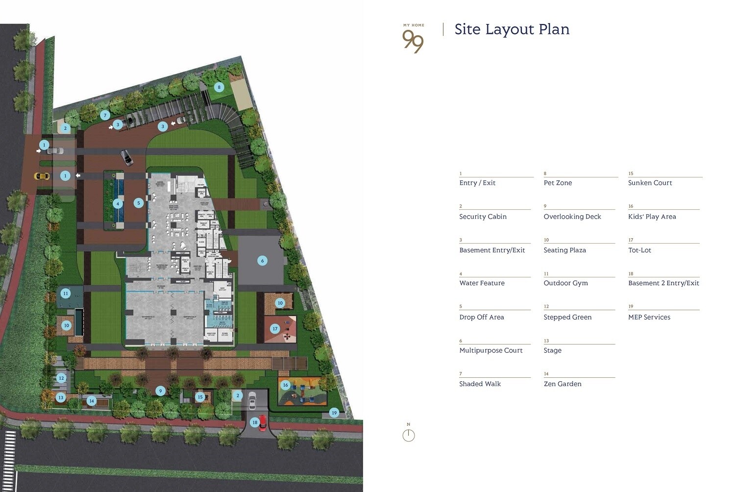 Hyma My Home 99 Master Plan Image