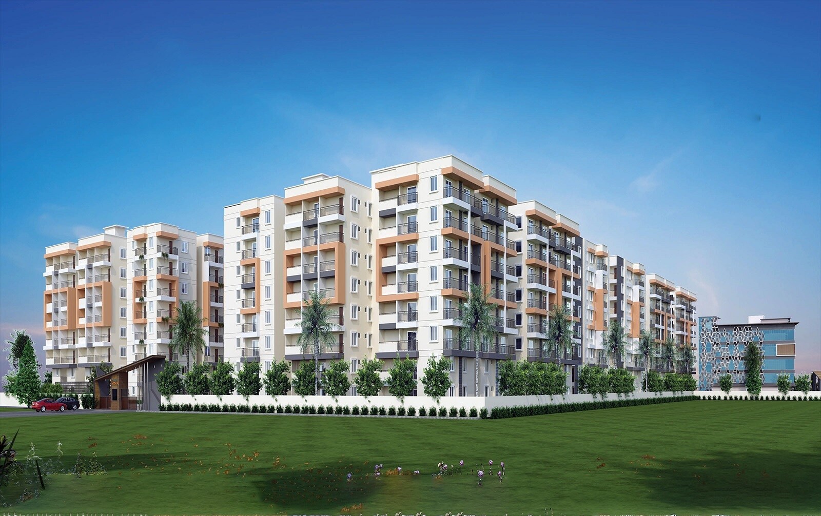 Hyndava MNK Heights Apartment Exteriors