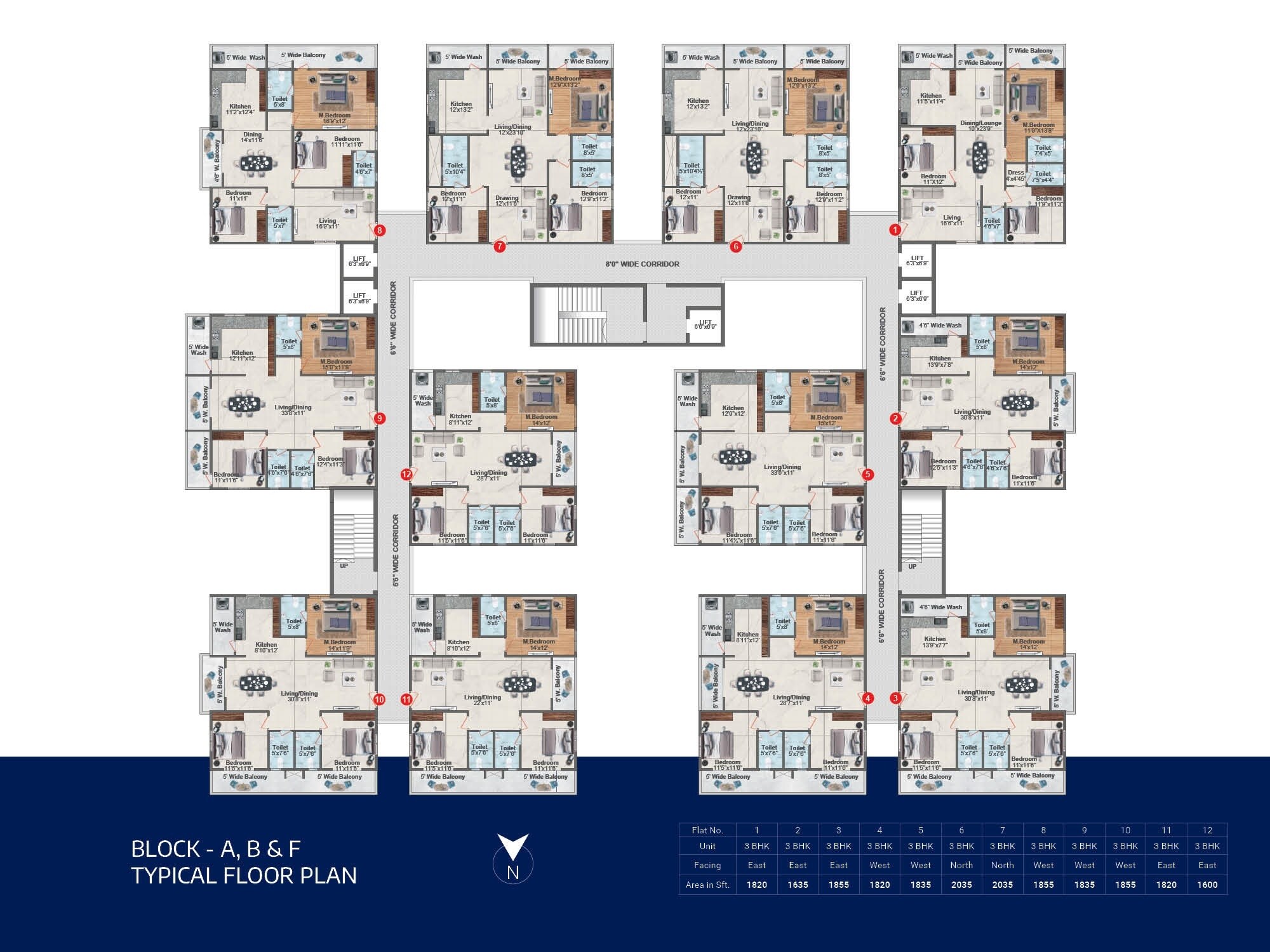Hyndava MNK Heights Floor Plans 1