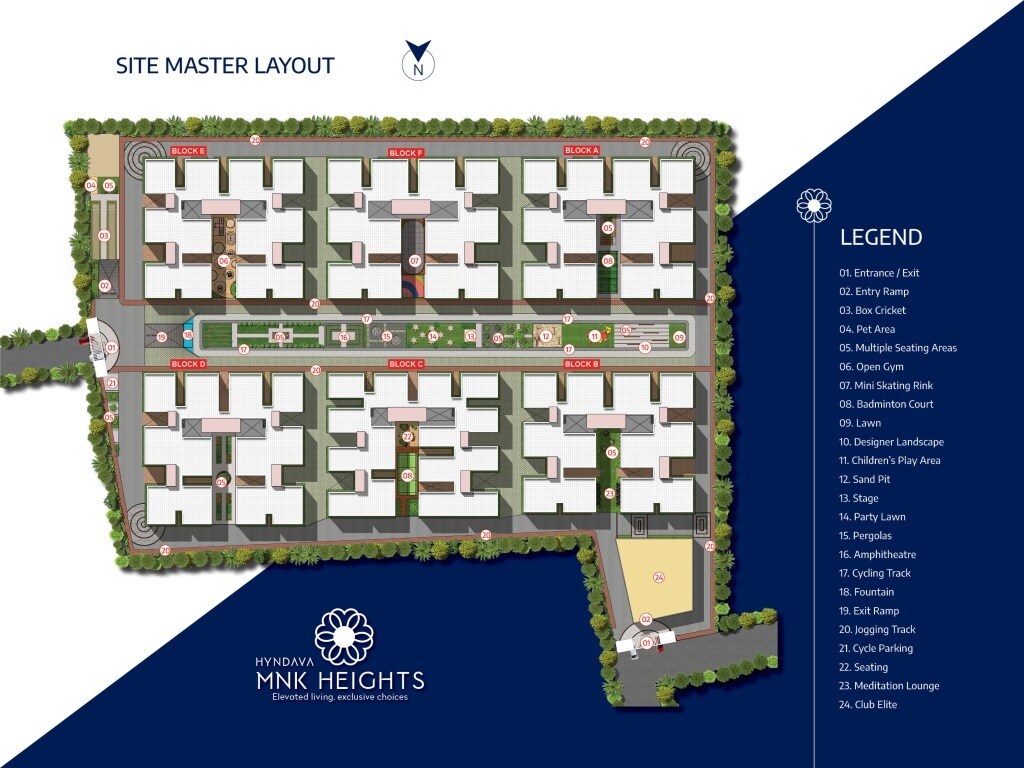 Hyndava MNK Heights Master Plan Image