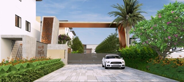 Identity Aastha Entrance View