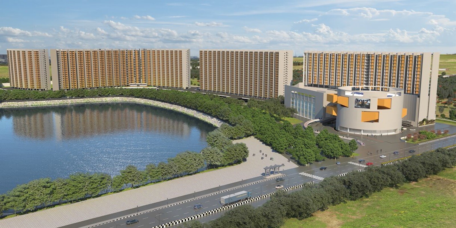 INCOR Live By Lake residential project in Peeranchuruvu