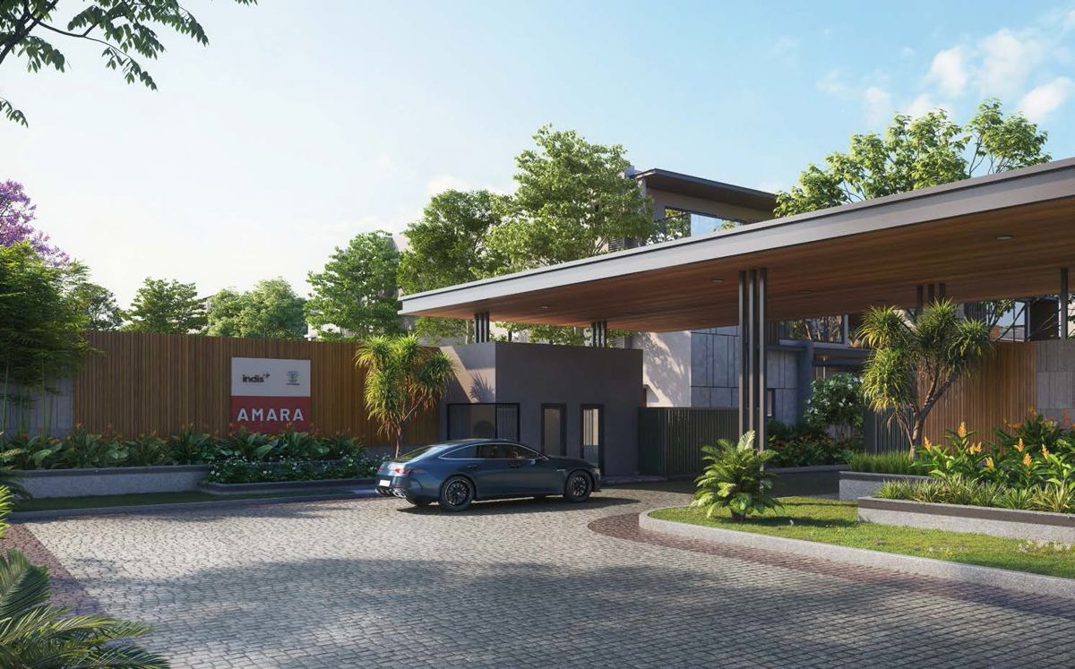 Indis Amara Villas Entrance View