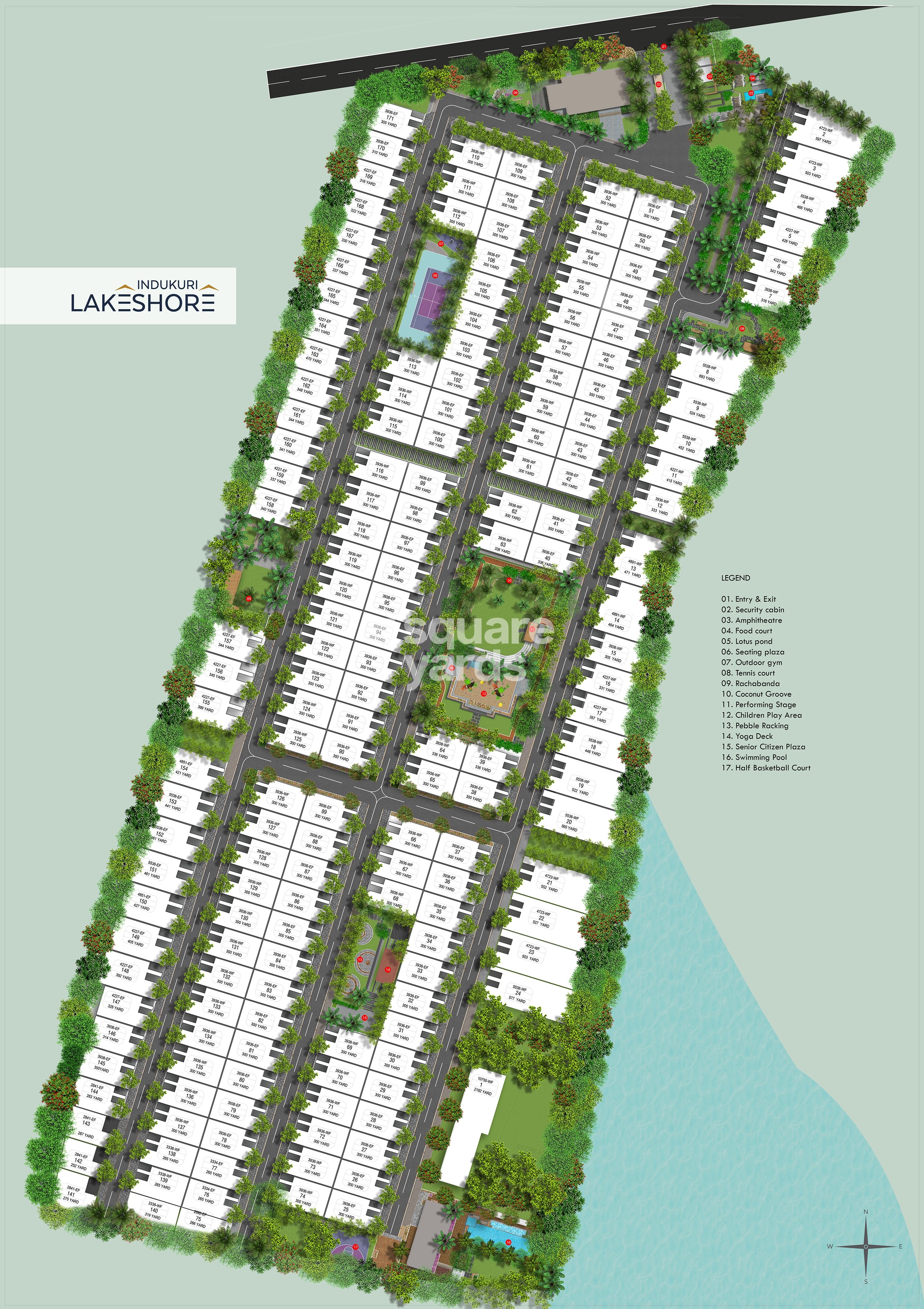 Indukuri Lakeshore Master Plan Image