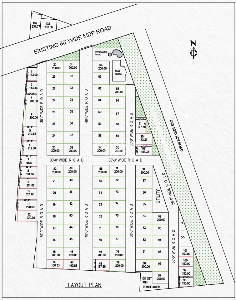 Infocity County Master Plan Image