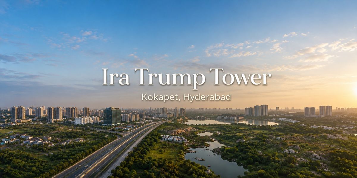 IRA Trump Tower residential project in Kokapet