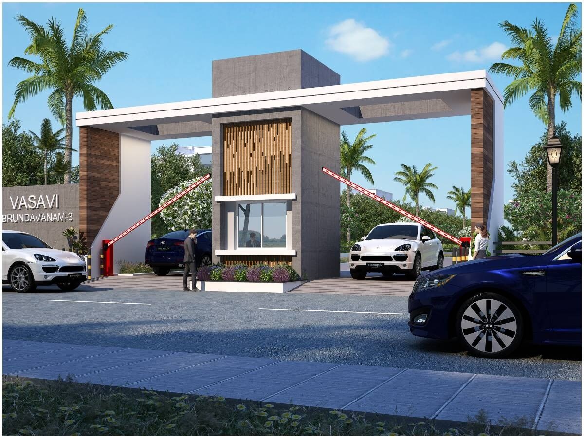 Jai Vaasavi Brundavanam Apartment Entrance View