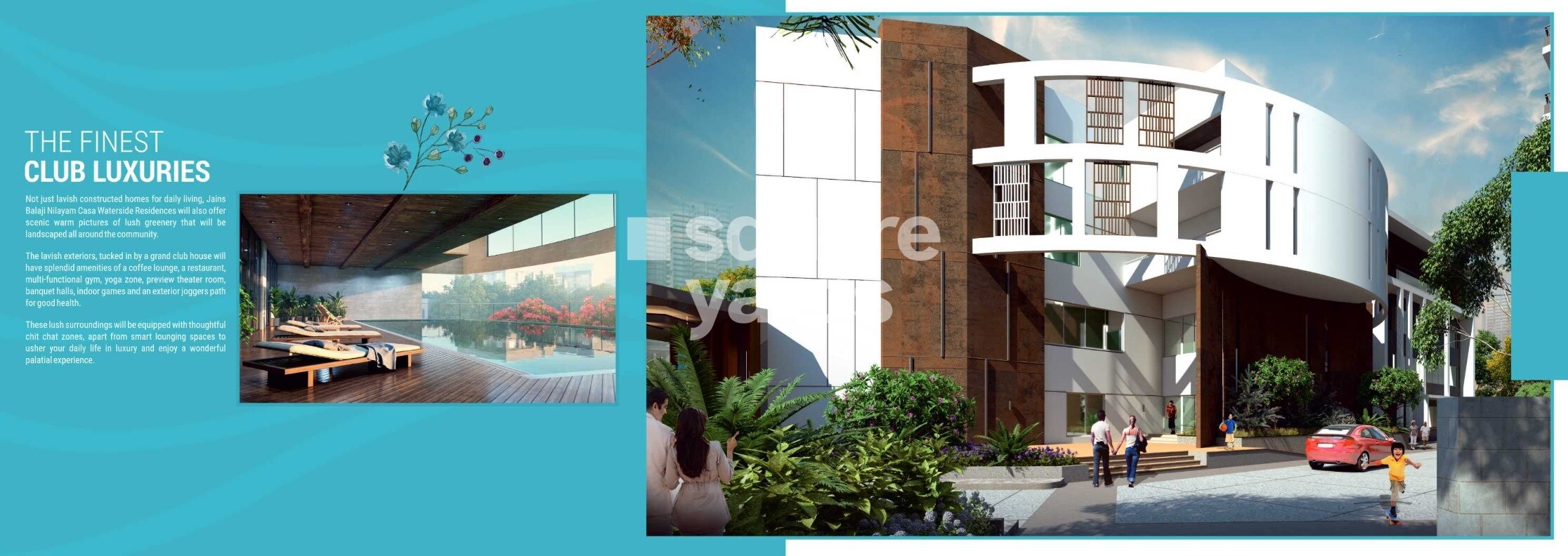 Jain Balaji Nilayam Casa Waterside Clubhouse External Image