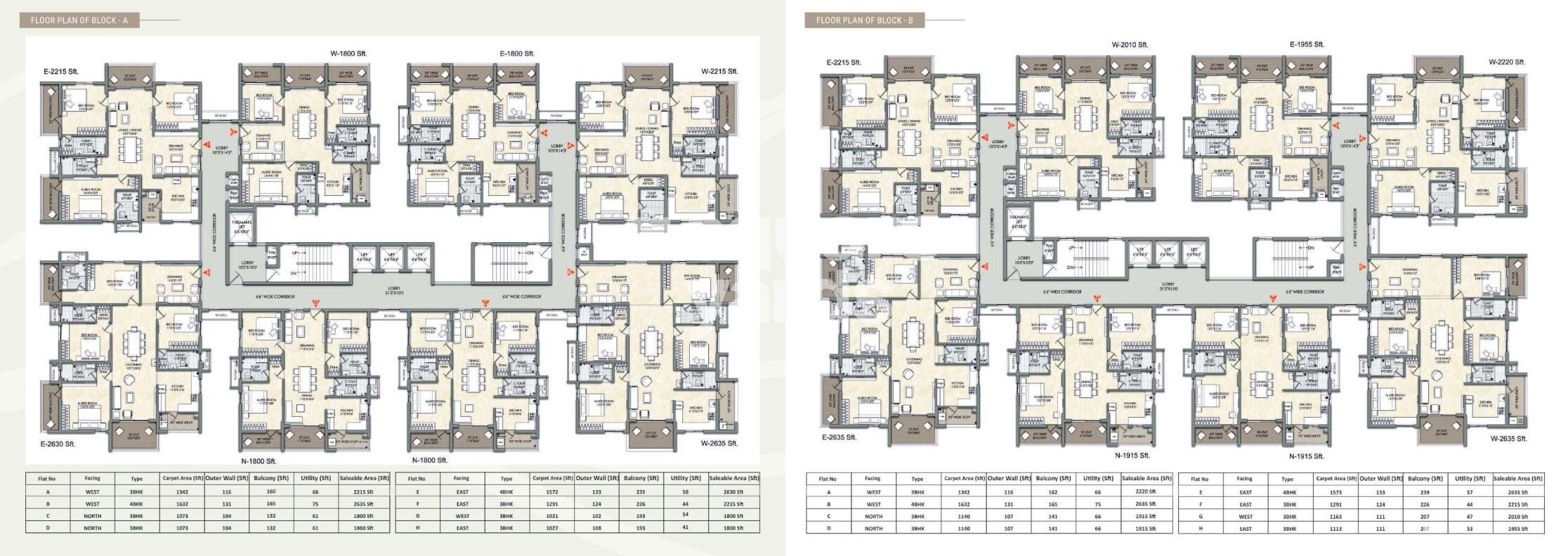 Jain Balaji Nilayam Casa Waterside Floor Plans 1