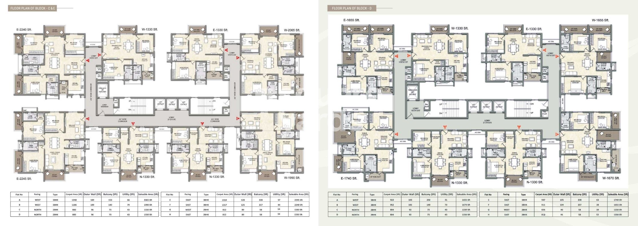 Jain Balaji Nilayam Casa Waterside Floor Plans 2