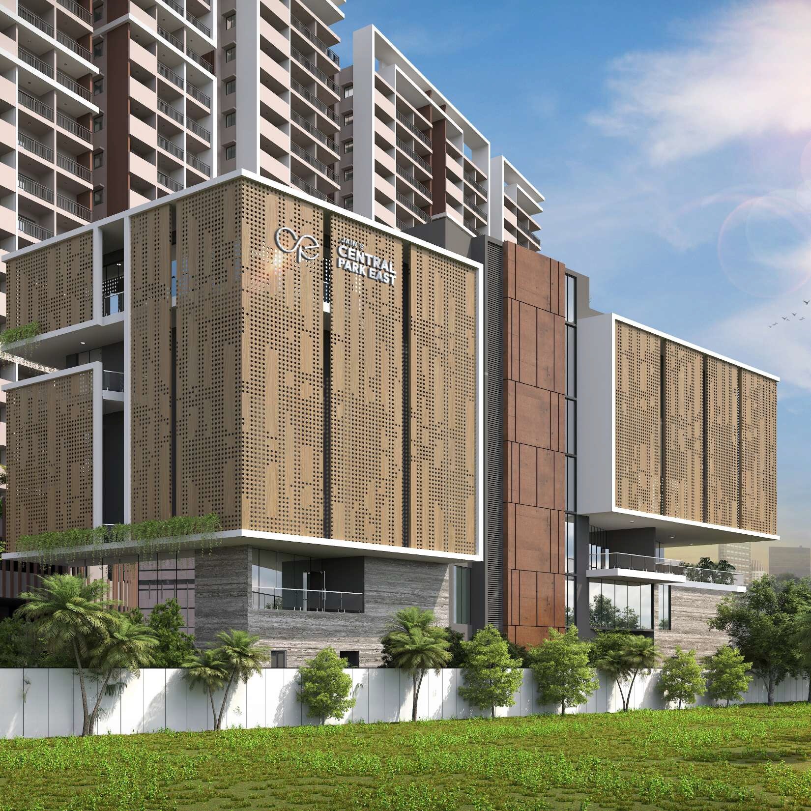Jain Central Park East And RNK Capital Park Clubhouse External Image