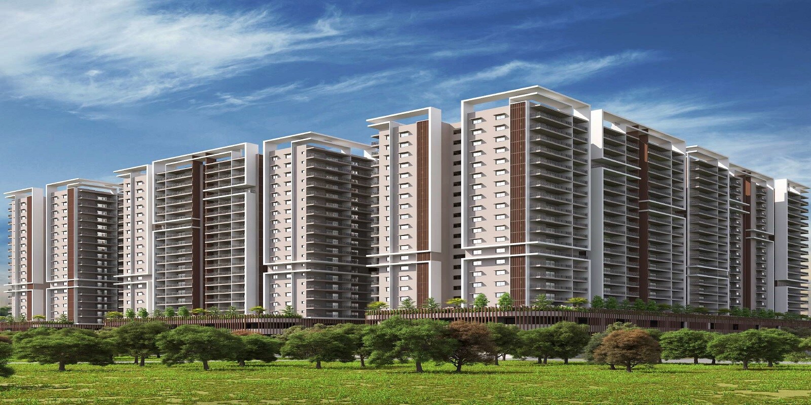 Jain Central Park East And RNK Capital Park residential project in Narepally