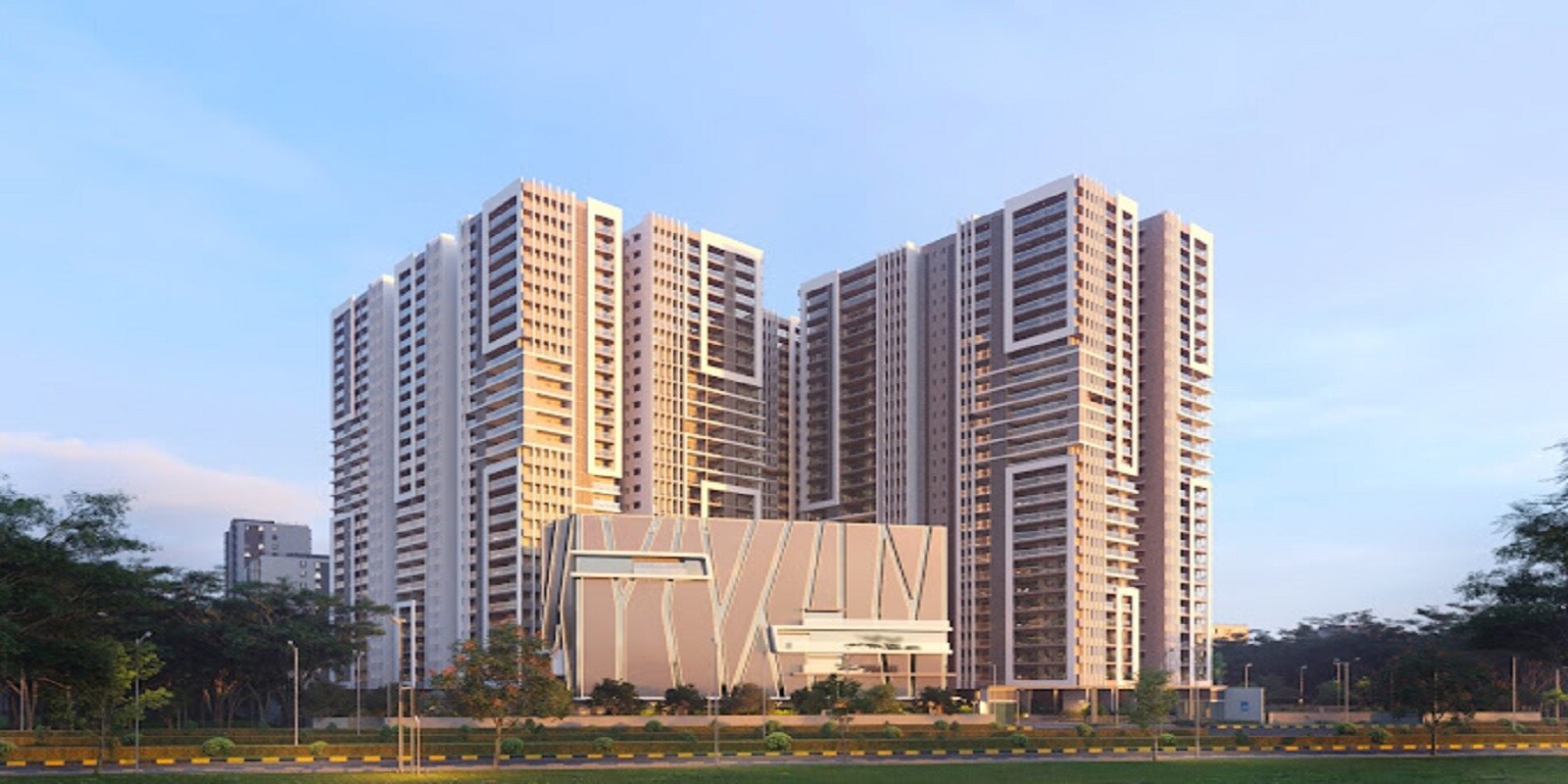 Jain Pramukh Samriddhi Towers residential project in Sathamrai Village