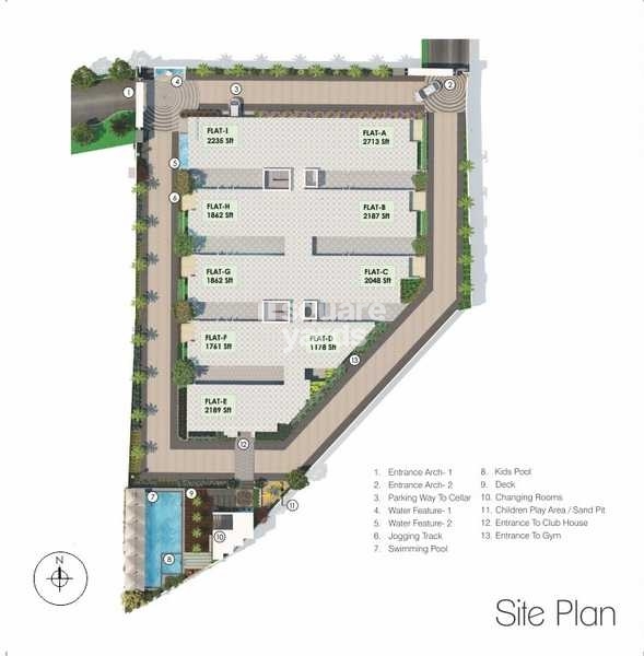 Jain Ravi Gayatri Heights Master Plan Image