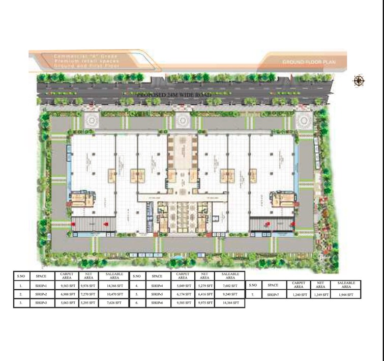 Jain Sadguru Image Capital Park Floor Plans