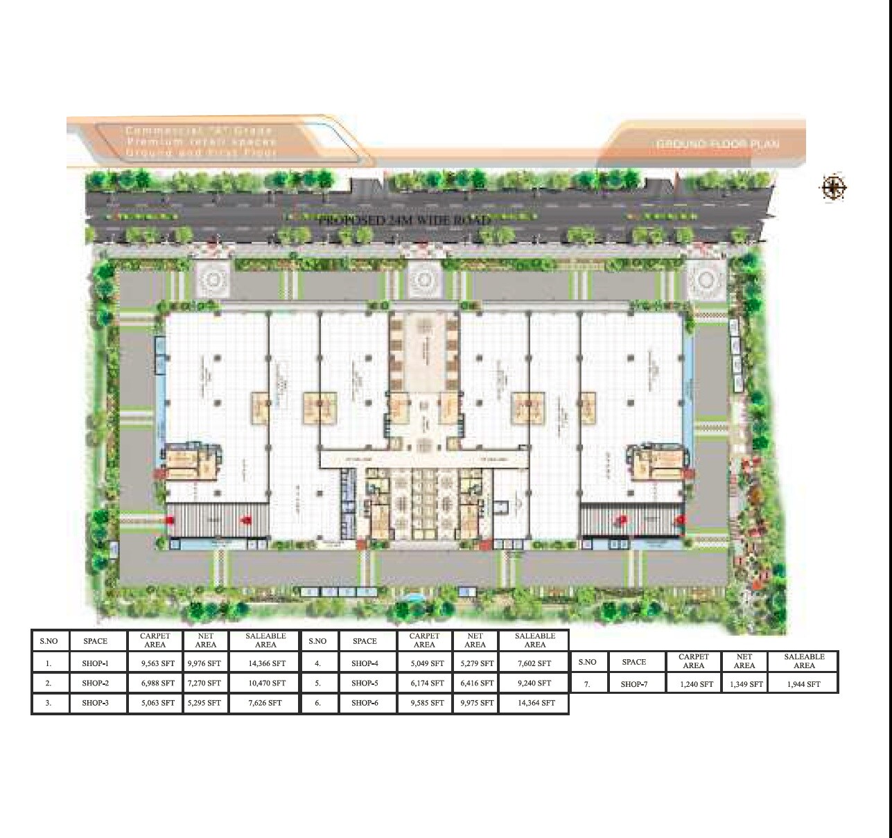 Jain Sadguru Image Capital Park Floor Plans