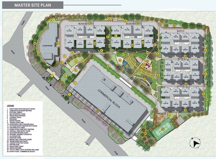 Jains Balaji Big Town Master Plan Image