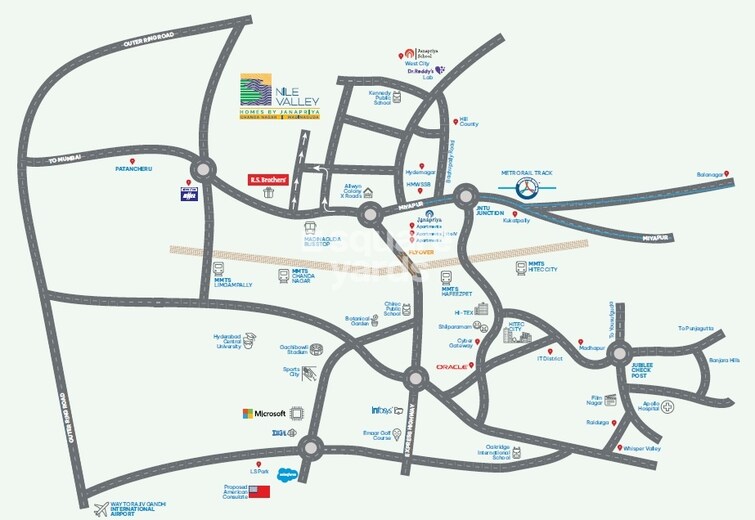 Janapriya Nile valley Location Image