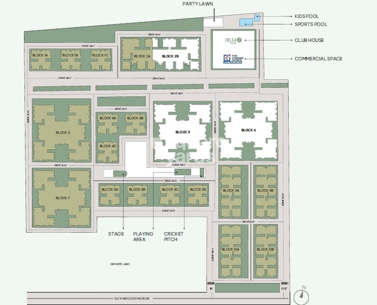 Janapriya Nile valley Master Plan Image
