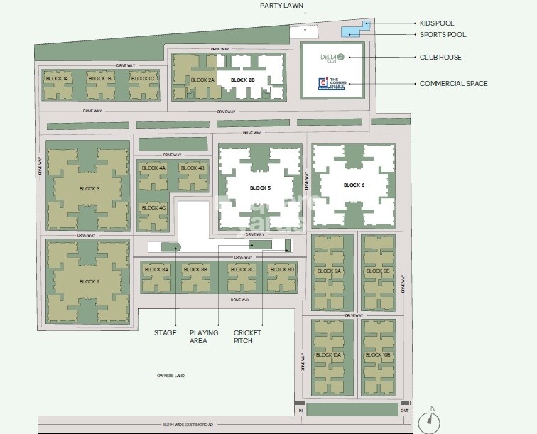 Janapriya Nile valley Master Plan Image