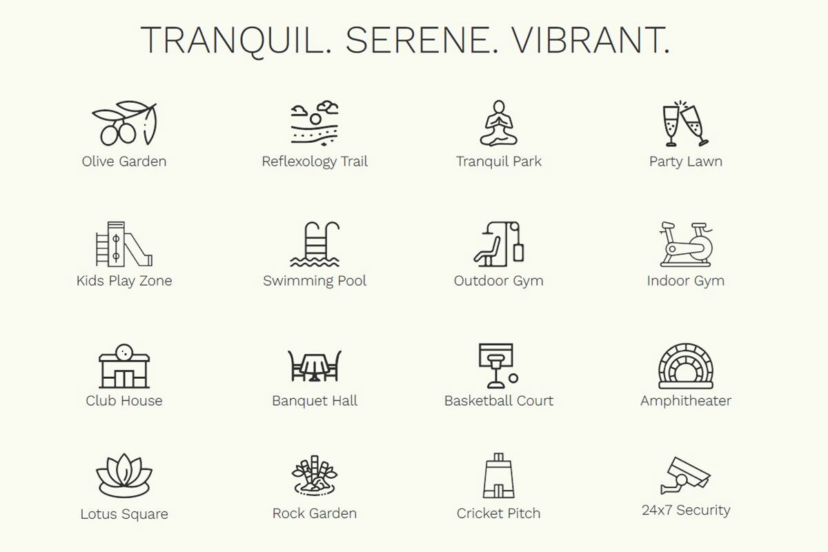 Janapriya Olive County Amenities-Features