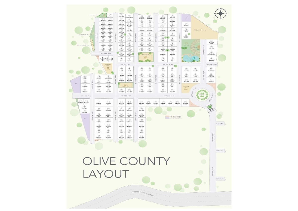 Janapriya Olive County Master Plan Image
