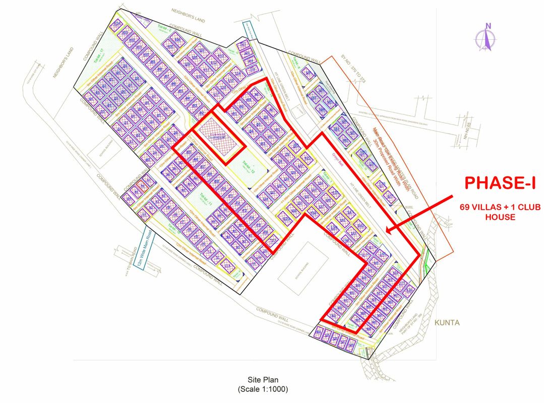 Janapriya Upscale Elysium Master Plan Image