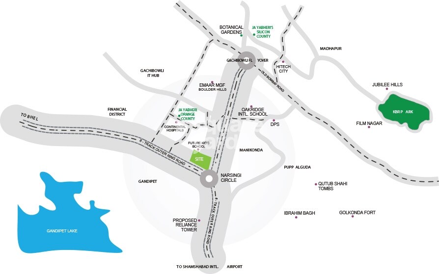 Jayabheri Temple Tree Hyderabad