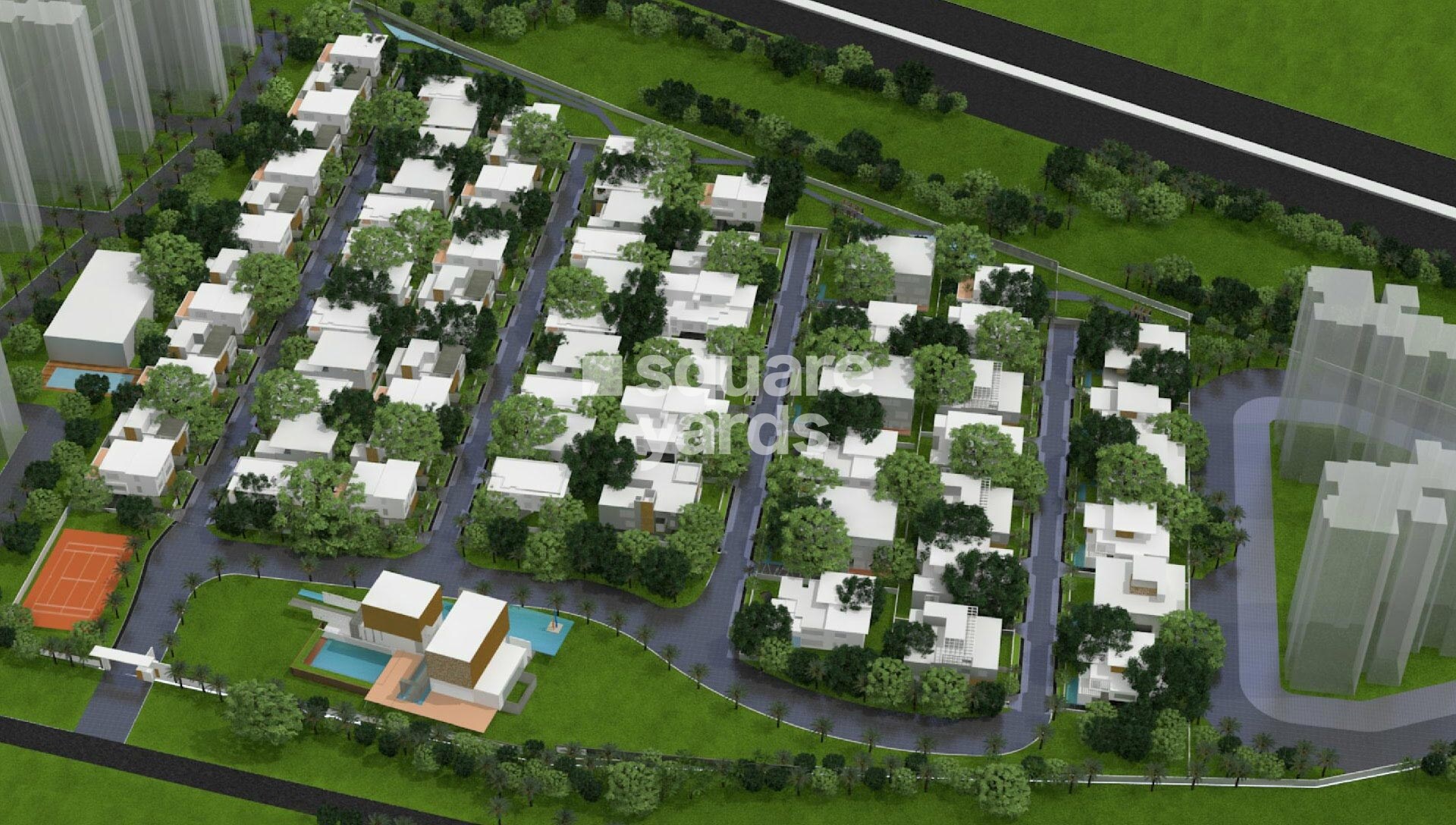 Jayabheri Temple Tree Hyderabad Master Plan Image